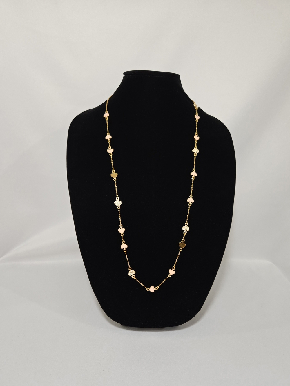 Kate Spade Gold Clover Motif Long Necklace #1063